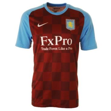 New Aston Villa Shirt 11-12 New Aston Villa Shirt 11-12