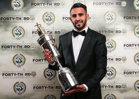 PFA Player of the Year Riyad Mahrez