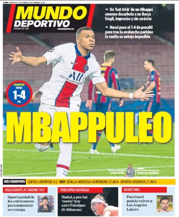 Mundo Deportivo Reaction Mbappuleo
