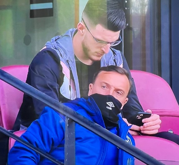 Declan Rice Wearing Spectacles 2021
