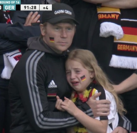 Crying German Kid vs England Euro 2020