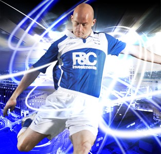 New Birmingham City home shirt Premier League 09/10 photo