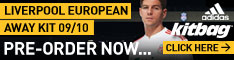 Buy new LFC Euro Away Kit Champions League 2009-10