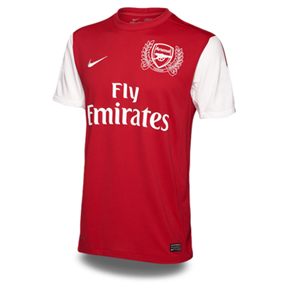 New Arsenal Jersey Home 2011