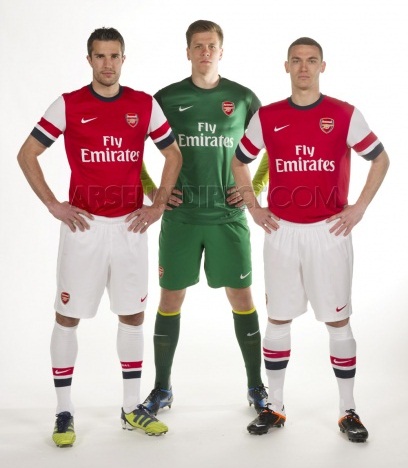 New Arsenal Kit 2012-13