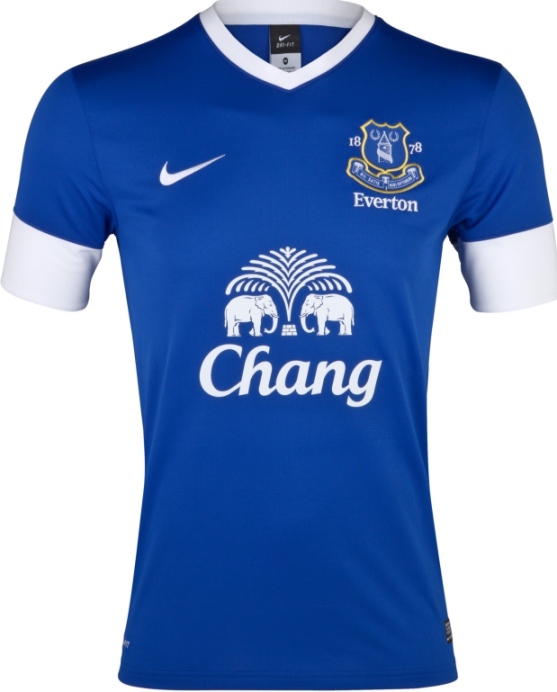 Everton New Nike Home Shirt 2012
