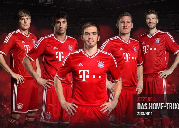 Bayern Munich New Jersey 2013