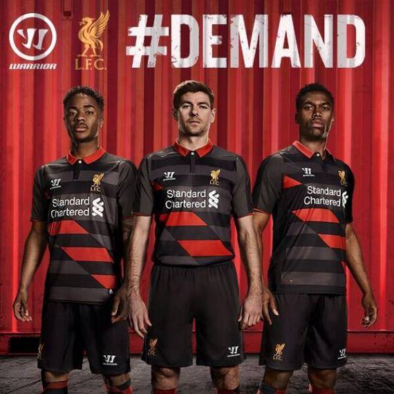 Liverpool New Third Shirt 2015 Warrior
