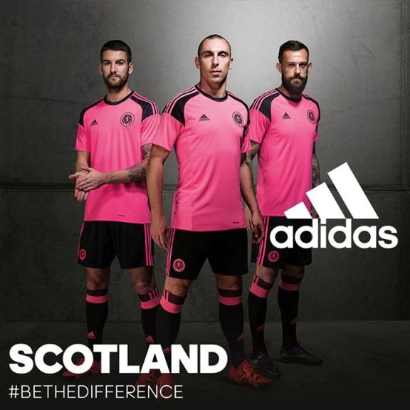 Scotland Pink Shirt 2016