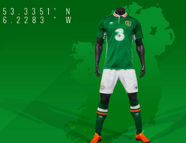 New Ireland Euro 2016 Jersey