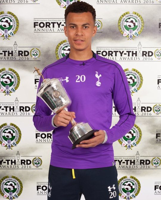 PFA Young Player of the Year Dele Alli