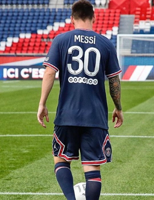 Lionel Messi PSG Jersey No 30  Messi Shirt Number at Paris Saint