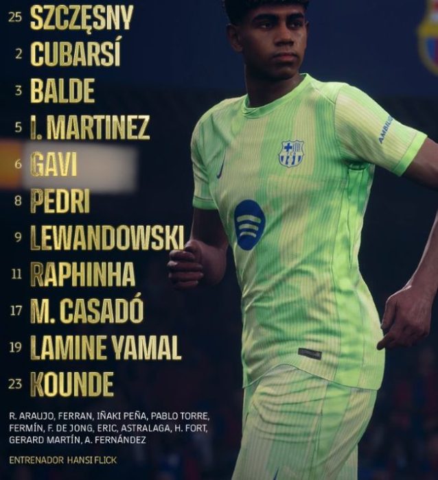 Supercopa Semifinal Athletic Bilbao vs FC Barcelona Lineups Timeline