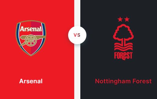 Arsenal vs Nottingham Forest 2025
