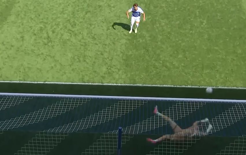 Lukas Jensen vs Millwall penalty saves goalkeeper